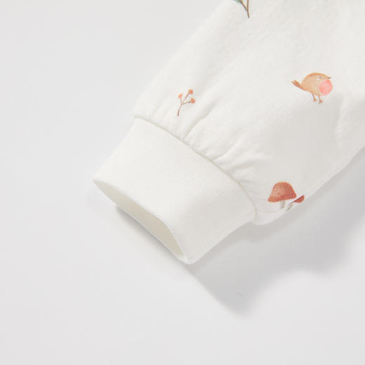 怡比快乐小狐狸长袖开襟哈衣HY26SPN116白色调（59#-80#） 商品图9