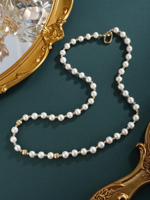 子佩集【真爱契约】珍珠惜王妃毛衣链【ZZMYL006】8.5mm珠2601 商品图2