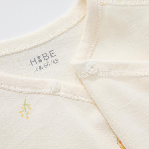 怡比萌鸡跳跳内着长袖三角衣1件入HY26SPN202黄色调（59#-80#） 商品图13