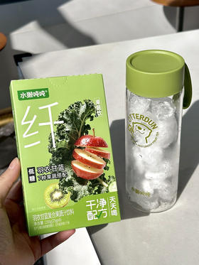 【水獭吨吨羽衣纤果茶】❗某茶纤体瓶平替❗✅替代高糖奶茶，7种果蔬风味好喝又健康✅7种果蔬+菊粉❗✅100%真果汁，满满膳食纤维
