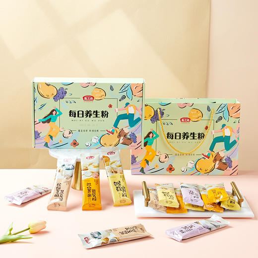 燕之坊专柜同款 每日谷物膳食营养粉16日装礼盒512g 商品图1