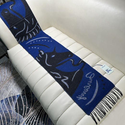 秋冬特惠💰260 巴宝莉围巾【马年福利】新款战马羊毛围巾特别飒的一款，男女同款 商品图8