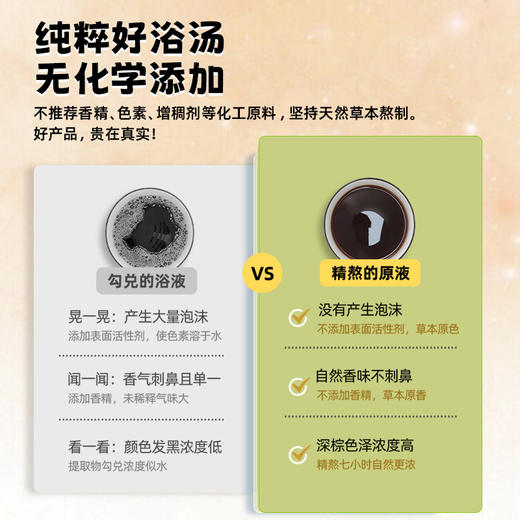 华浴堂解郁汤草本浴汤原液 三盒40mLx10 包/盒 商品图5