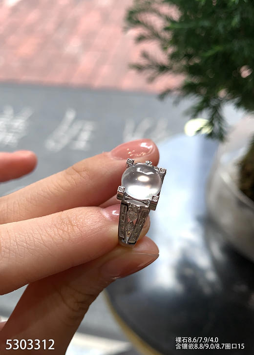 5303312，蛋面戒指。具体价格微信咨询 商品图1