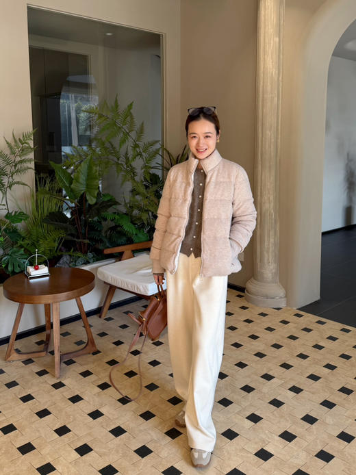 2601211   “一条过冬” 羊毛加绒 直筒裤 商品图9