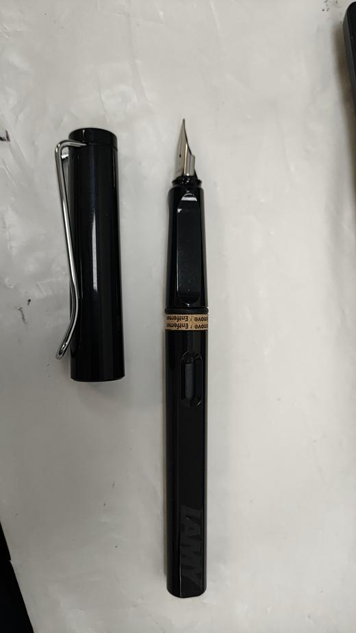 LM40005 LAMY 【王牌爆款】凌美狩猎者墨水钢笔F尖学生签字笔进口文具七夕礼物 狩猎者亮黑F墨水笔 商品图5