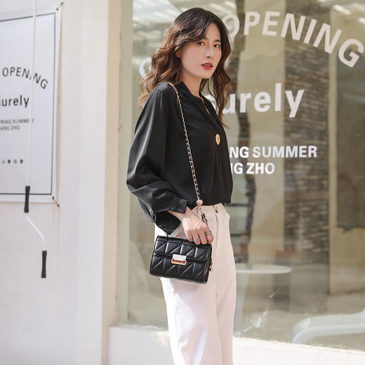 Cmierf Kuect（中国CKIR）时尚潮菱格链条单肩包CK-B8915 商品图4