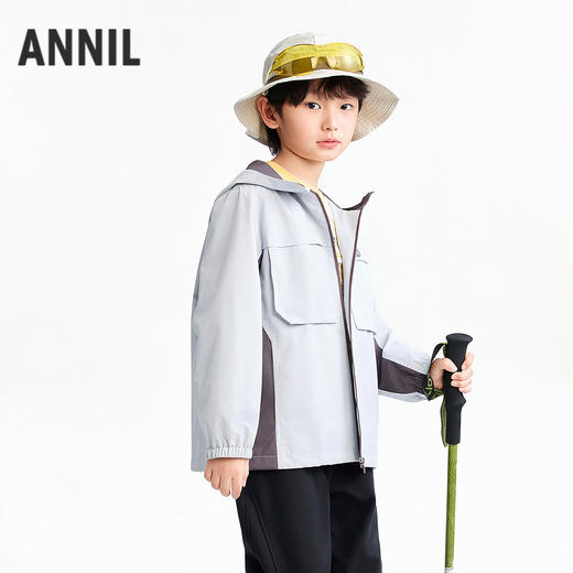 【实体店同款】男童梭织外套春季新款安奈儿童装AB615139 商品图1