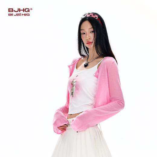 FTT Flythetruth 猫咪吊带背心女夏季短款内搭印花甜辣风百搭上衣 商品图3