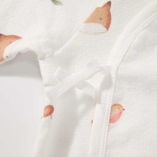 怡比快乐小狐狸长袖系带哈衣HY26SPN115白色调（52#-59#） 商品图8