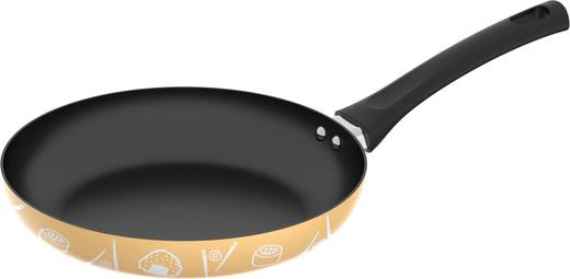 【优质大平底】爱仕达 平底锅JL26G2ZZ-Y 1个 清新不粘花样煎炒 商品图0