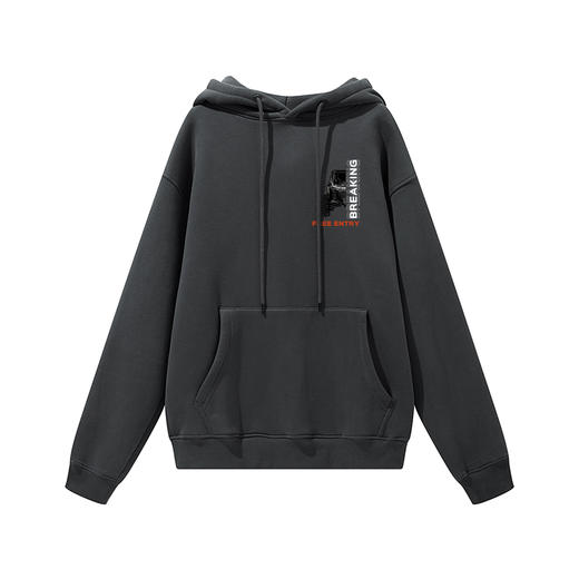 自由基地26新款UTV越野车ATV春季潮男抓绒卫衣落肩宽松带帽套头衫 NMJ-2250 商品图4