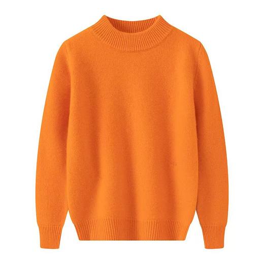 【暖阳儿童针织衫】半高领儿童男女款羊毛衫加厚毛衣中大童针织衫 商品图7