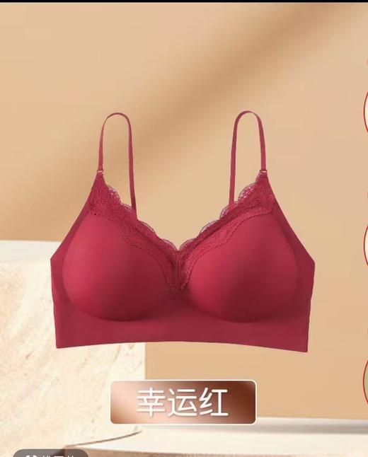 法式少女内衣 小胸聚拢显大 无钢圈收副乳上托防下垂甜美蕾丝花文胸 商品图1