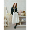 两三事 天使密语 2026春季新款百搭荷叶边拼接褶皱高腰半身裙 商品缩略图1