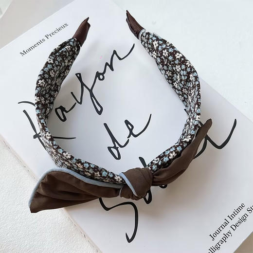 韩系碎花图耳结发箍-纪念日百货门店同款169150813 商品图0