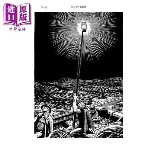 预售 【中商原版】麦尔维尔 白鲸 精装插图 美国版画家洛克威尔 肯特 英文原版 Moby Dick Illustrated Rockwel 商品图2