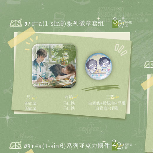 这题超纲了r系列徽章套组-纪念日百货门店同款169295035 商品图2