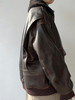 THEHOYAN｜P23160 Distressed Lambskin Jacket 做旧山羊皮夹克 商品缩略图1