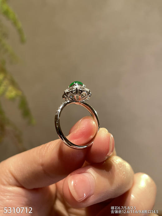 5310712，蛋面戒指。具体价格微信咨询 商品图5