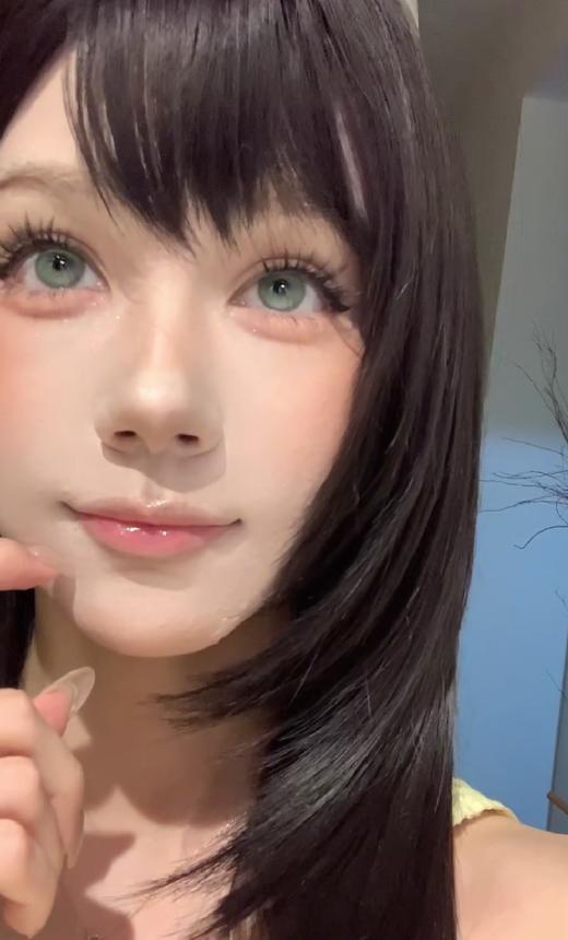 Kira Fairy（kirafairy）日抛(十片装)   蛇娘脉络 「771」 直径14.5mm着色13.8mm 商品图3