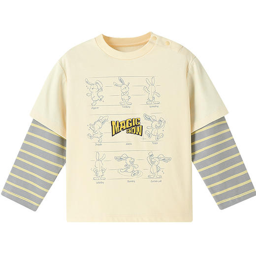 【实体店同款】男童圆领长袖针织衫春季新款安奈儿童装XB611060 商品图5