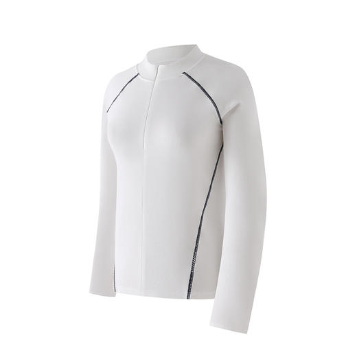 【秒杀】女士半拉链撞色线打底衫C25C41 商品图5