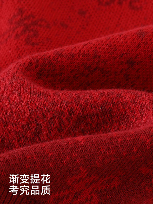 英氏婴儿衣服长袖宝宝假两件连体衣新年外出爬服哈衣YRHAJ1S001A 商品图3