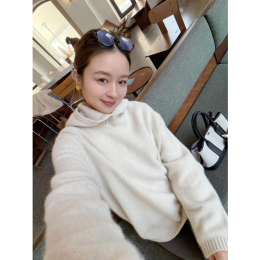 2601213    “英国邓肯”羊绒 拉绒感 帽衫 商品图4