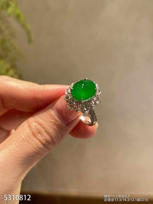 5310812，蛋面戒指。具体价格微信咨询 商品图0