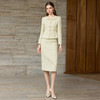 IWY/高级感小香风长袖西装套裙女气质减龄职业装珠宝设计师正装25CS881 商品缩略图3