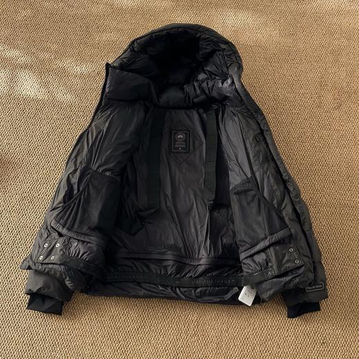 跨年售后 加拿大鹅Grandview系列黑标男女情侣款连帽短款羽绒服 yh 339992 商品图9