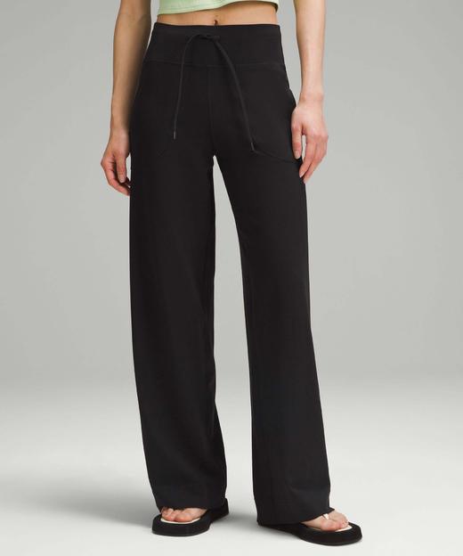 LULU 女士阔腿腰绳+口袋瑜伽裤 Z-15799 商品图0