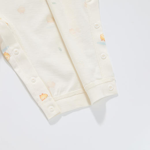 怡比萌鸡跳跳长袖开襟哈衣HY26SPN200黄色调（59#-90#） 商品图12