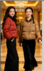545606拼水貂毛国风鹅绒服 商品缩略图0