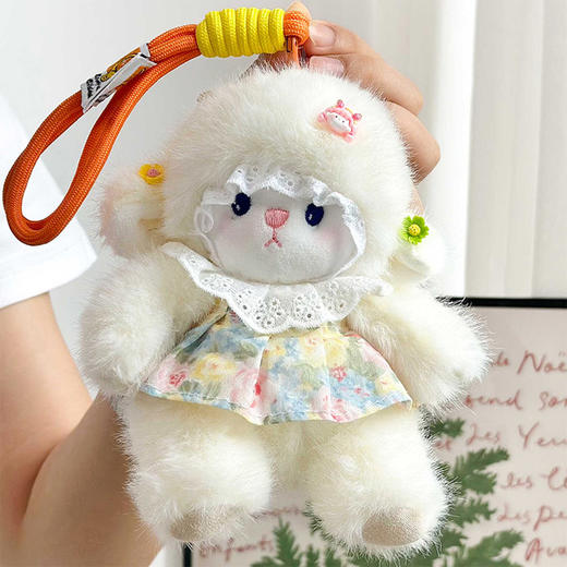 田园小美羊毛绒挂件匙扣-纪念日百货门店同款169143621 商品图3