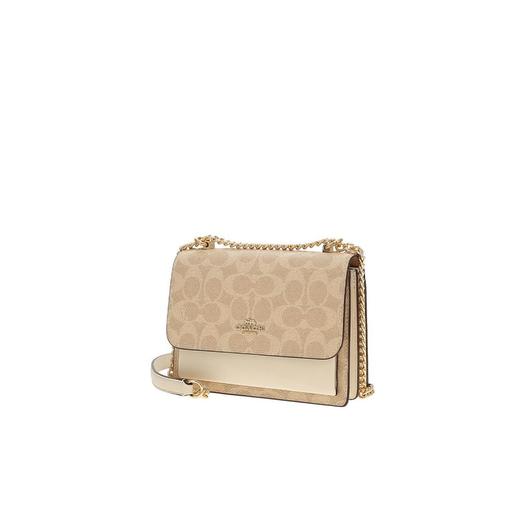 COACH 奥莱款迷你女士PVC配皮单肩斜挎包CW206IMXDM 商品图1