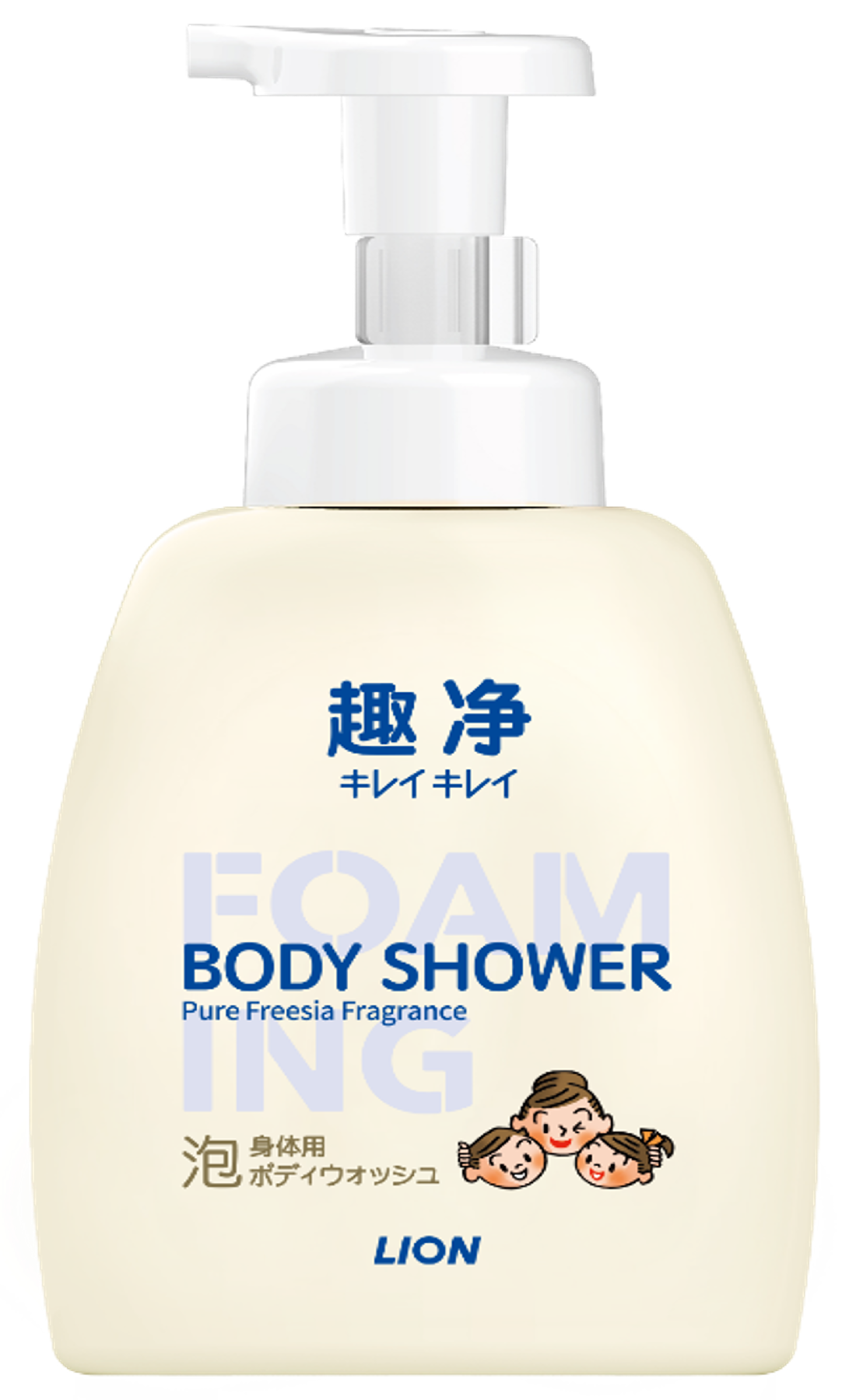 【临期品】E04100 趣净泡泡沐浴露清萃小苍兰香500ml瓶装