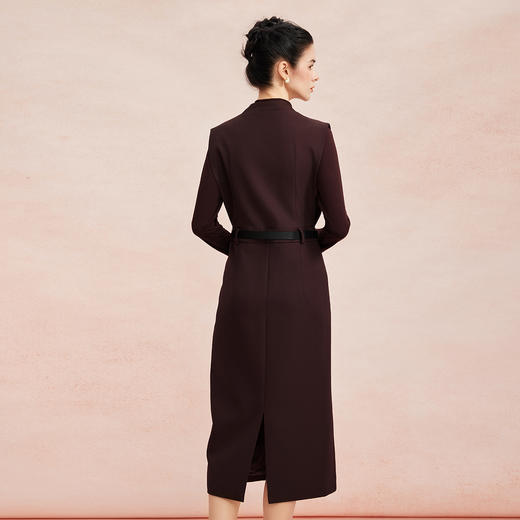 RE807斯尔丽26新款气质款白领时尚显瘦内搭搭配马甲式直筒连衣裙套装 商品图1