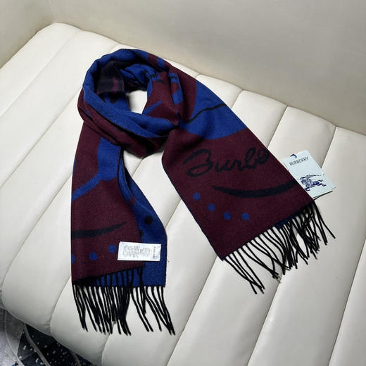 秋冬特惠💰260 巴宝莉围巾【马年福利】新款战马羊毛围巾特别飒的一款，男女同款 商品图5