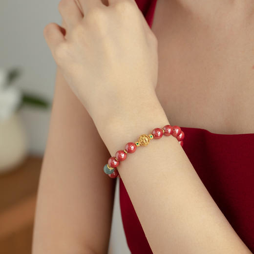 【MS Lemuguet（铃兰珠宝）2026鸿运首饰系列 买二送首饰盲盒一个 款式随机发 每个ID限送一个】 朱砂/南红玛瑙 祥瑞吉庆 美如诗画！礼盒装 商品图2