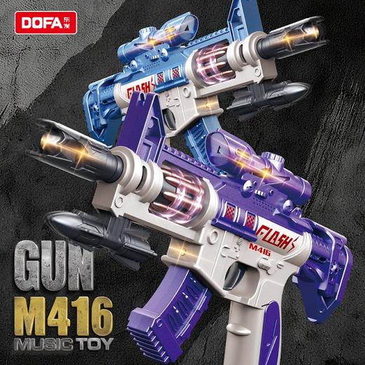 声光枪宝宝玩具左轮软弹枪加特林男女孩3岁生日礼物-纪念日百货门店同款168893746 商品图2