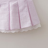 马克珍妮甜心格纹女童花边百褶裙2026年春装新款560130 商品缩略图3