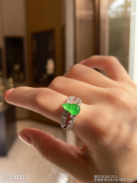 5310312，葫芦戒指。具体价格微信咨询 商品图4