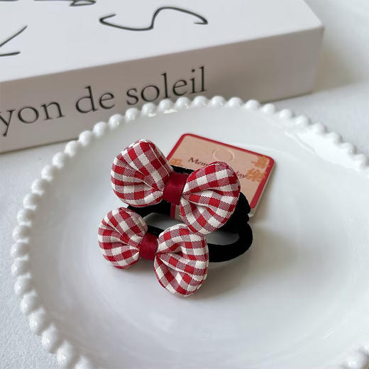 红色系布结对装皮筋-纪念日百货门店同款169248571 商品图3