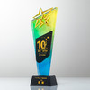 奖杯定制做授权牌经销年会优秀员工刻字金属铝板高端水晶立体奖牌 商品缩略图8
