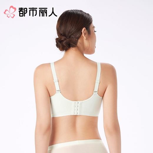 都市丽人内衣B杯薄文胸蕾丝内衣3/4杯内衣聚拢升杯内衣四排四扣无钢圈YBC5A3 商品图2