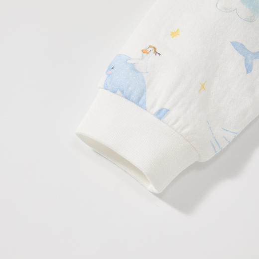 怡比云鲸之境长袖系带哈衣HY26SPN107白蓝色调（52#-66#） 商品图9