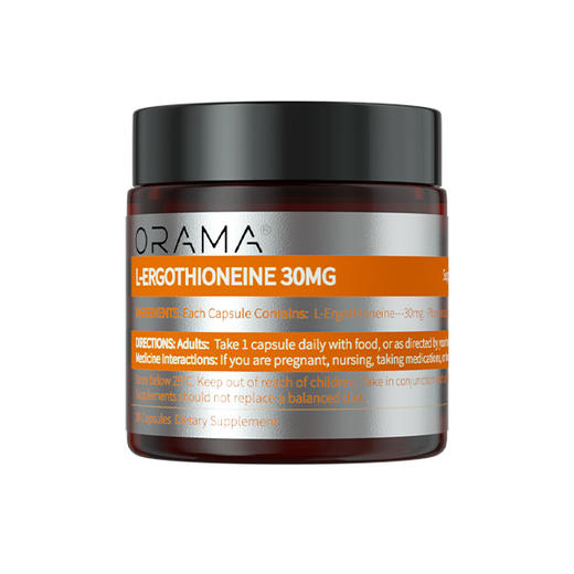 【义乌保税仓直发/572专属】ORAMA 麦角硫因胶囊30粒/60粒 989 商品图0