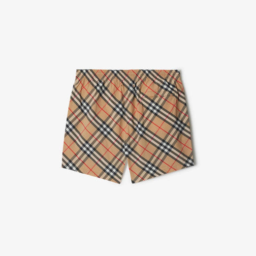 BURBERRY 巴宝莉 男士格纹休闲泳裤 格子 8087335 B9368 商品图1